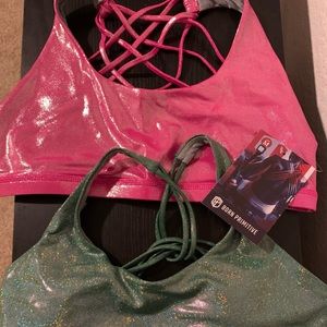 Born primitive 2 vitality bras shimmer size M